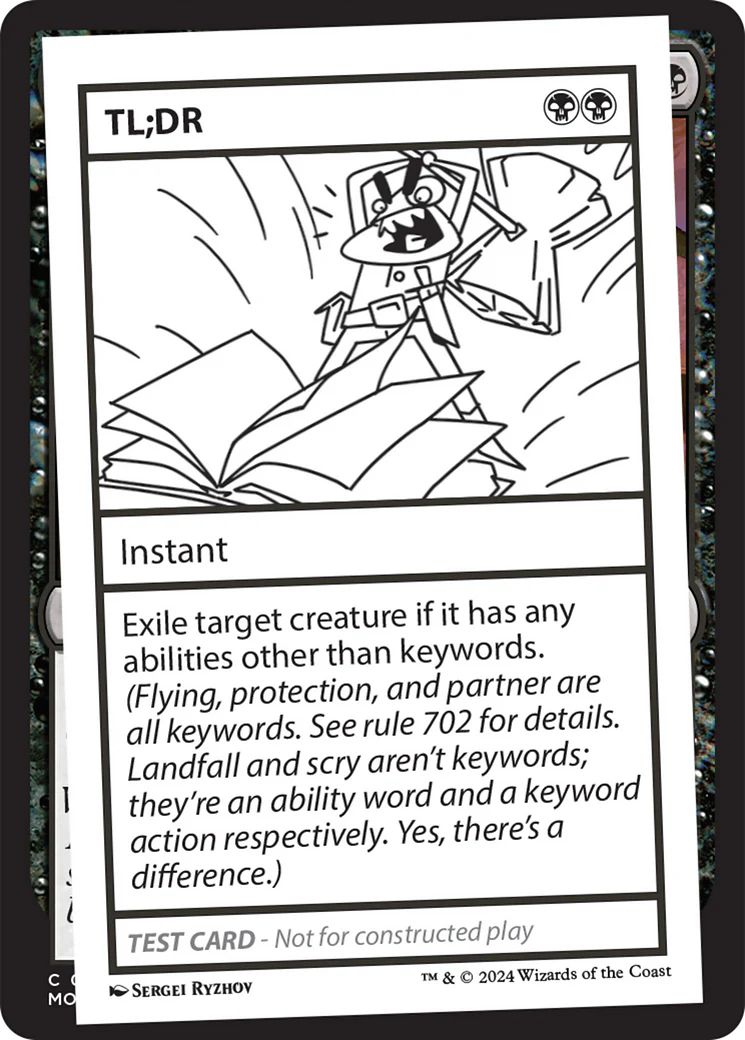 TL;DR (MB2PC-553) - Mystery Booster 2