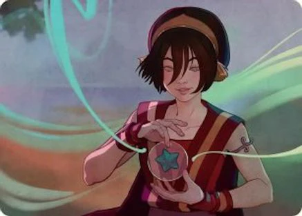 Toph, the First Metalbender Art Card (ASTLA-049) - Art Series: Avatar: The Last Airbender