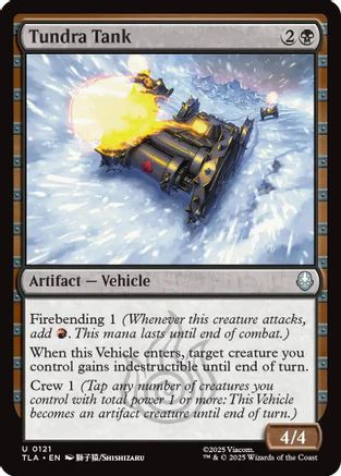 Tundra Tank (TLA-121) - Avatar: The Last Airbender Foil
