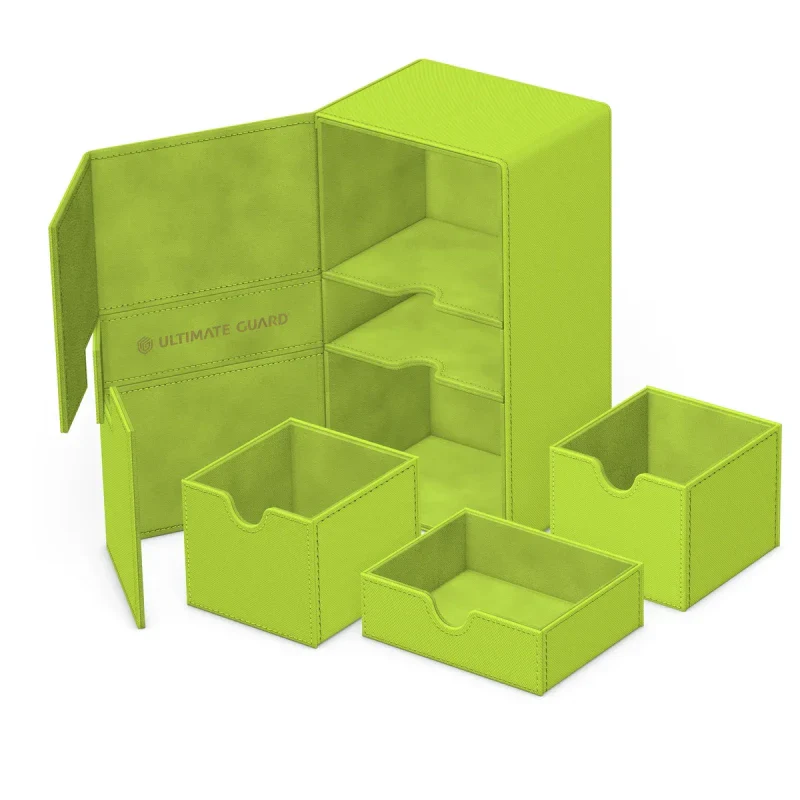 Twin Flip'n'Tray Deck Box: Summer Edition 2025 - Lime (200+)