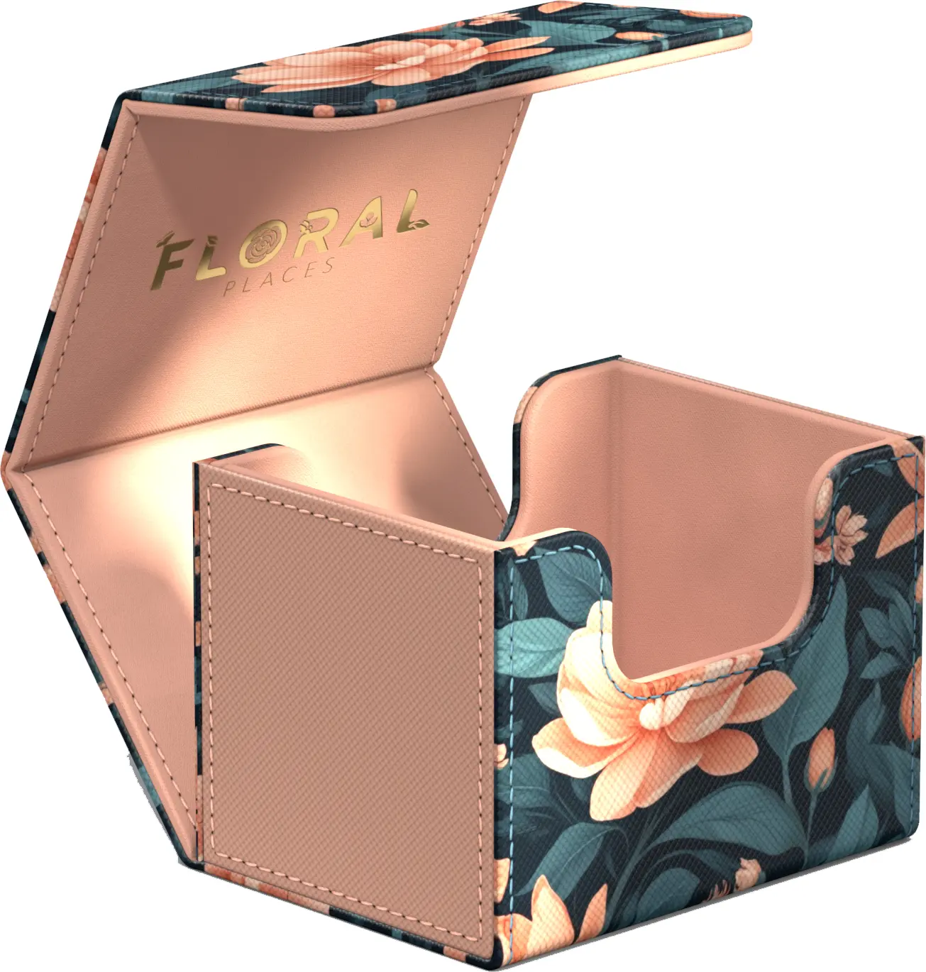 Ultimate Guard Sidewinder Deck Box - Floral Places III - Quiet Glade (133+)