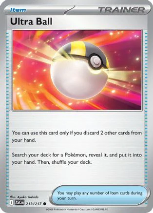 Ultra Ball (213/217) ME Ascended Heroes - Common