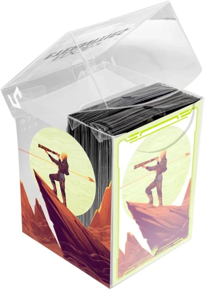 Ultra Pro 100 Card Clear Deck Box: Edge of Eternities - Sami, Wildcat Captain