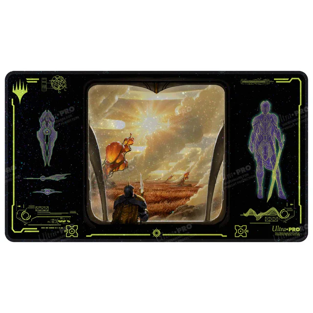Ultra Pro Edge of Eternities Holofoil Playmat - Adagia, Windswept Bastion