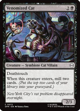 Venomized Cat [Marvel's Spider-Man]