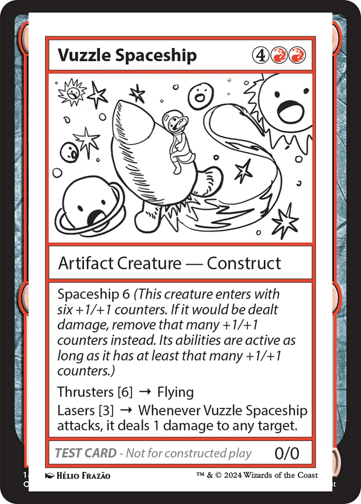 Vuzzle Spaceship (MB2PC-569) - Mystery Booster 2