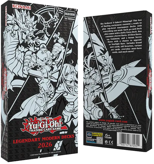 YU-GI-OH! Legendary Modern Decks 2026