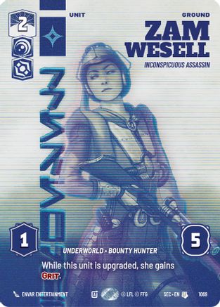 Zam Wesell - Inconspicuous Assassin (Prestige) (1069) - Secrets of Power